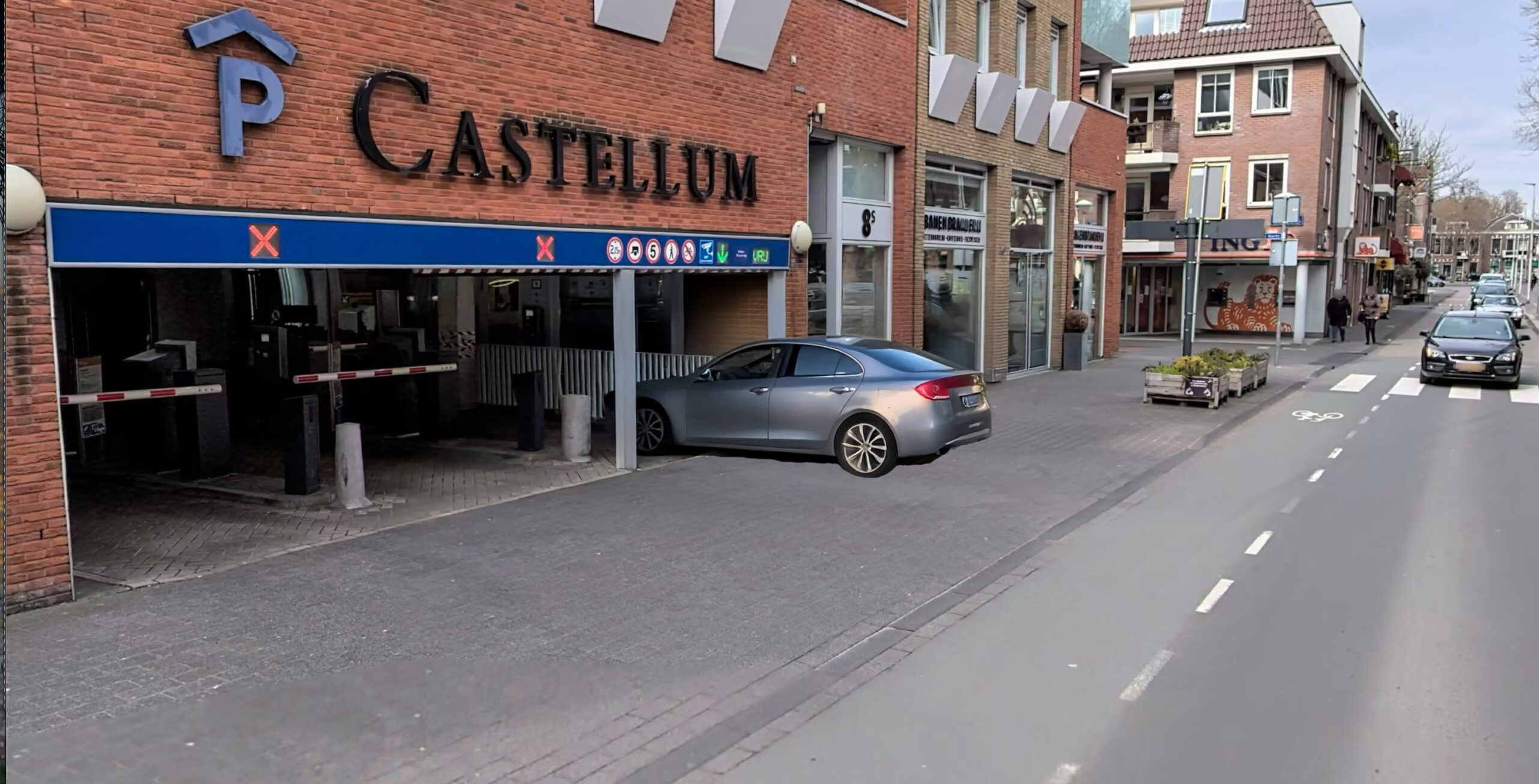 Opstoppingen parkeergarage Castellum