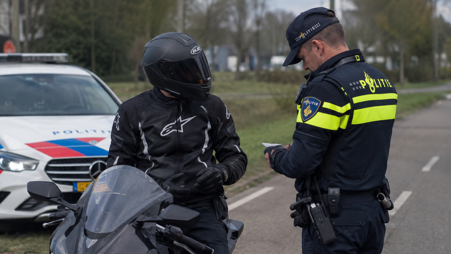 Schriftelijke vragen artikel 73 over naleving motorverbod De Meije